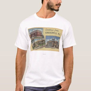 T-shirt Grandes scènes de lettre - Hendersonville, OR