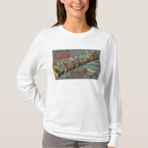 T-shirt Grandes scènes de lettre - lac Cumberland, KY