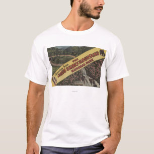 T-shirt Grandes scènes de lettre - Mts fumeux. Parc