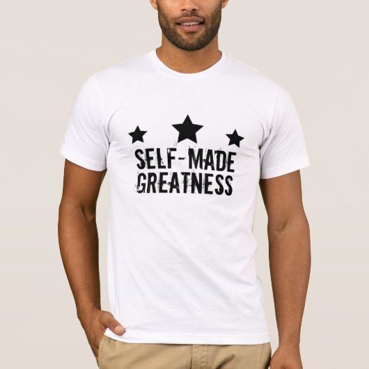 T-shirt grandeur auto-faite (Devant)