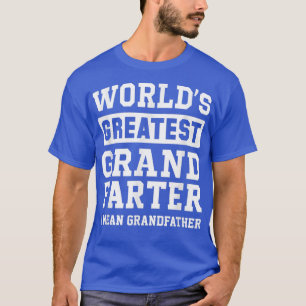 T-shirt GrandFarter, le plus grand du monde masculin, je v