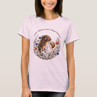 T-shirt Grandir avec amour – Maman & Bébé