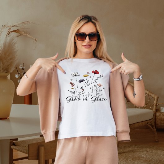 T-shirt Grandir en grâce