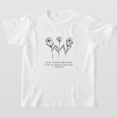 T-shirt Grandir en grâce Chemise de Christian Kid (Poser)