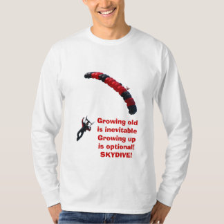 T-shirt Grandir est facultatif - longtemps