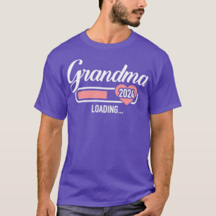 T-shirt Grandma 2024 loading for pregnancy announcement