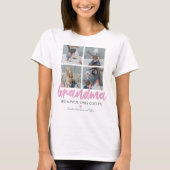 T-shirt Grandma 4 photo personnalisée (Devant)