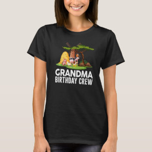T-shirt Grandma Anniversaire Crew ferme animal fête d'anni