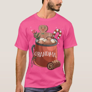 T-shirt Grandma cacao Mug pain d'épices Cookie Noël