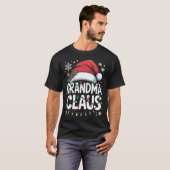 T-shirt Grandma Claus t shirt christmas (Devant entier)
