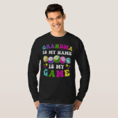 T-shirt Grandma Is My Name Bingo Is My Game (Devant entier)