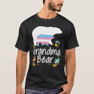 T-shirt Grandma Lgbt Bear Transgenre Rainbow Lgbt Gay Les