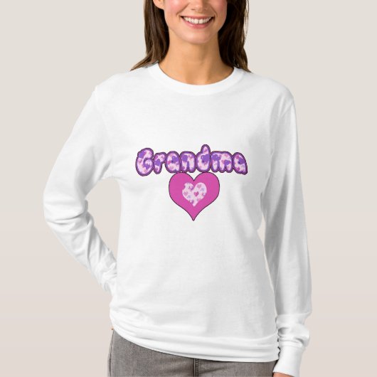 T-SHIRT GRANDMA LONG SLEEVE (Devant)