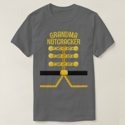 T-shirt GRANDMA Nutcracker Matching Family PJ Christmas (Design devant)
