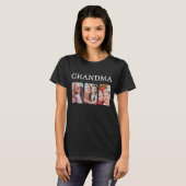 T-shirt Grandma Personalized Photo (Devant entier)