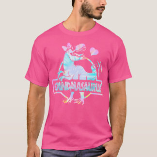 T-shirt Grandmasaurus T Rex Dinosaur Famille Grandma Sauru