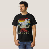 T-shirt Grandmasaurus T Rex Dinosaur Grand Grand Saurus (Devant entier)