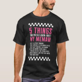 T-shirt Grandmother 5 Things About Memaw Grammy Mother's D (Devant)