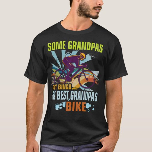 T-shirt Grandpa alpaca namaste (Devant)