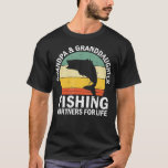 T-shirt Grandpa and Granddaughter Fishing Partners For Lif<br><div class="desc">Grandpa and Granddaughter Fishing Partners For Life .lol, cool, funny, lol surprise, retro, animal, animals, christmas, cute, doll, dolls, dolls lol, lol doll, lol doll characters, lol surprise birthday, lol surprise mom, lol surprise party, lollipop, movie, music, rainbow, vintage, 2020, 2020 election, adorable, agriculture, all of us, amazing, anime, apedead...</div>
