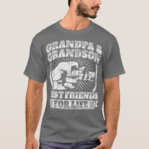 T-shirt Grandpa And Grandson Gift Family Grandad Fist Bump