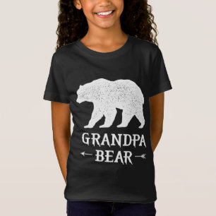 T-Shirt Grandpa Bear drôle de fête des pères conception fa