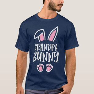 T-shirt Grandpa Bunny Matching Family Easter, Grandpa East