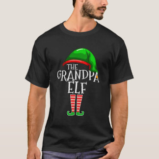 T-shirt Grandpa Elf Family Matching Group Poison M