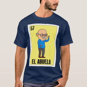 T-shirt Grandpa Espagne Lottery Cadeau Mexicain El Abuelo