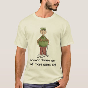 T-shirt grandpa_golfing, justONE de miel d'Awwww plus d'ok
