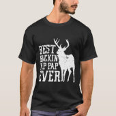 T-shirt Grandpa Gramps Pap Pap Deer Chasse Gift Idea Bow (Devant)
