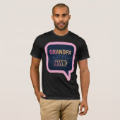 T-shirt Grandpa Loading Funny (Devant entier)