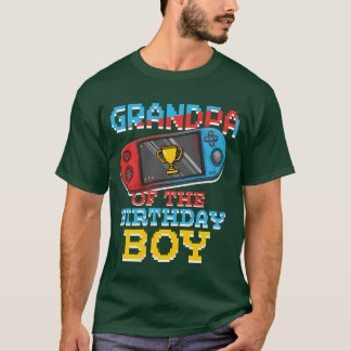 T-shirt Grandpa Of Gamer Video Game Lover Gamer funny girl