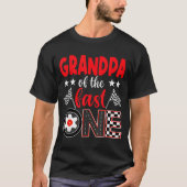T-shirt Grandpa Of The Fast One Birthday 1st Race Car Fami (Devant)