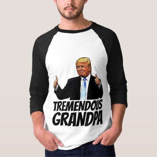 T-SHIRT GRANDPA TRUMP T—CHEMISES (Devant)