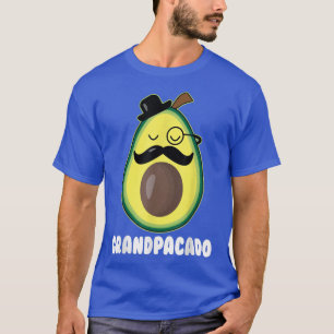 T-shirt Grandpacado Papa Guacamole Avocado Fête des pères