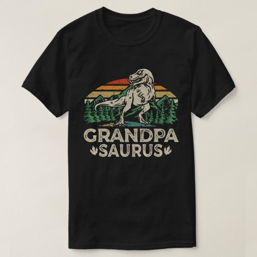 T-shirt Grandpasaurus Dinosaur Grandpa Saurus Fête des pèr (Design devant)