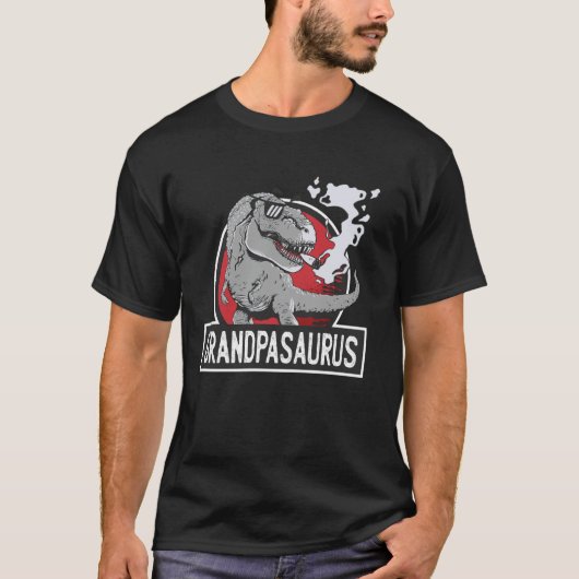T-shirt Grandpasaurus Dinosaure (Devant)