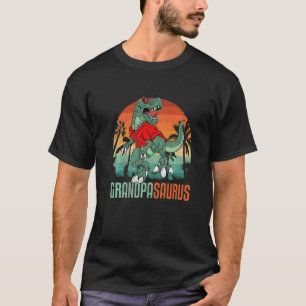 T-shirt Grandpasaurus Rex Grandpa Saurus Dinosaur Sunglass