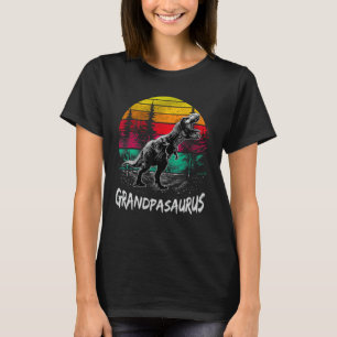 T-shirt Grandpasaurus T Rex Dinosaur Famille Grandpa Sauru