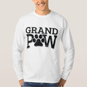 T-shirt Grandpaw Chien Grand Paw Cadeaux Hommes Papa Faune