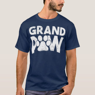 T-shirt Grandpaw Chien Grandpa s Grand Paw Cadeaux Hommes