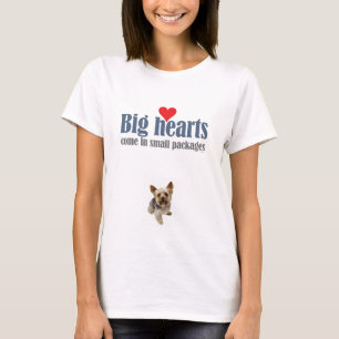 T-shirt Grands coeurs - Yorkie
