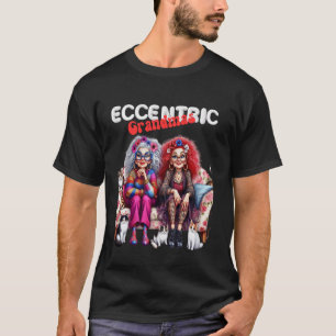 T-shirt Grands-mères excentriques uniques et leurs chats