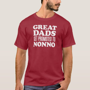 T-shirt Grands papas promus à Nonno (SUR l'OBSCURITÉ)