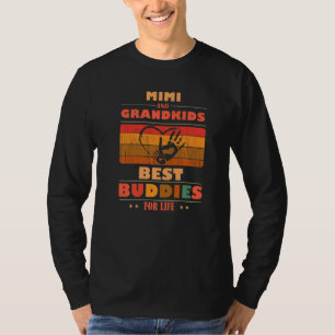 T-shirt Grands-parents sincères amis pour la vie MIMI peti