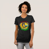 T-SHIRT GRANDS PERROQUETS CRÉPITANTS (Devant entier)