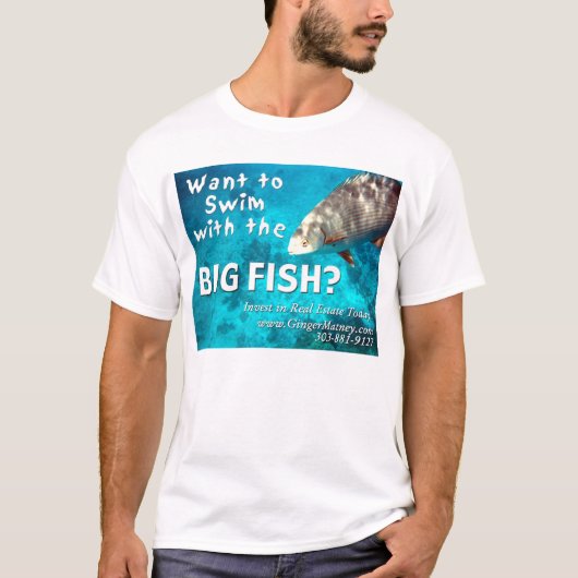 T-shirt Grands poissons (Devant)