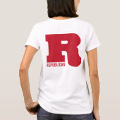 T-shirt Grands R - Républicain (Dos)