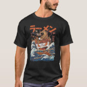T-shirt Grands Ramen outre de kanagawa (Devant)